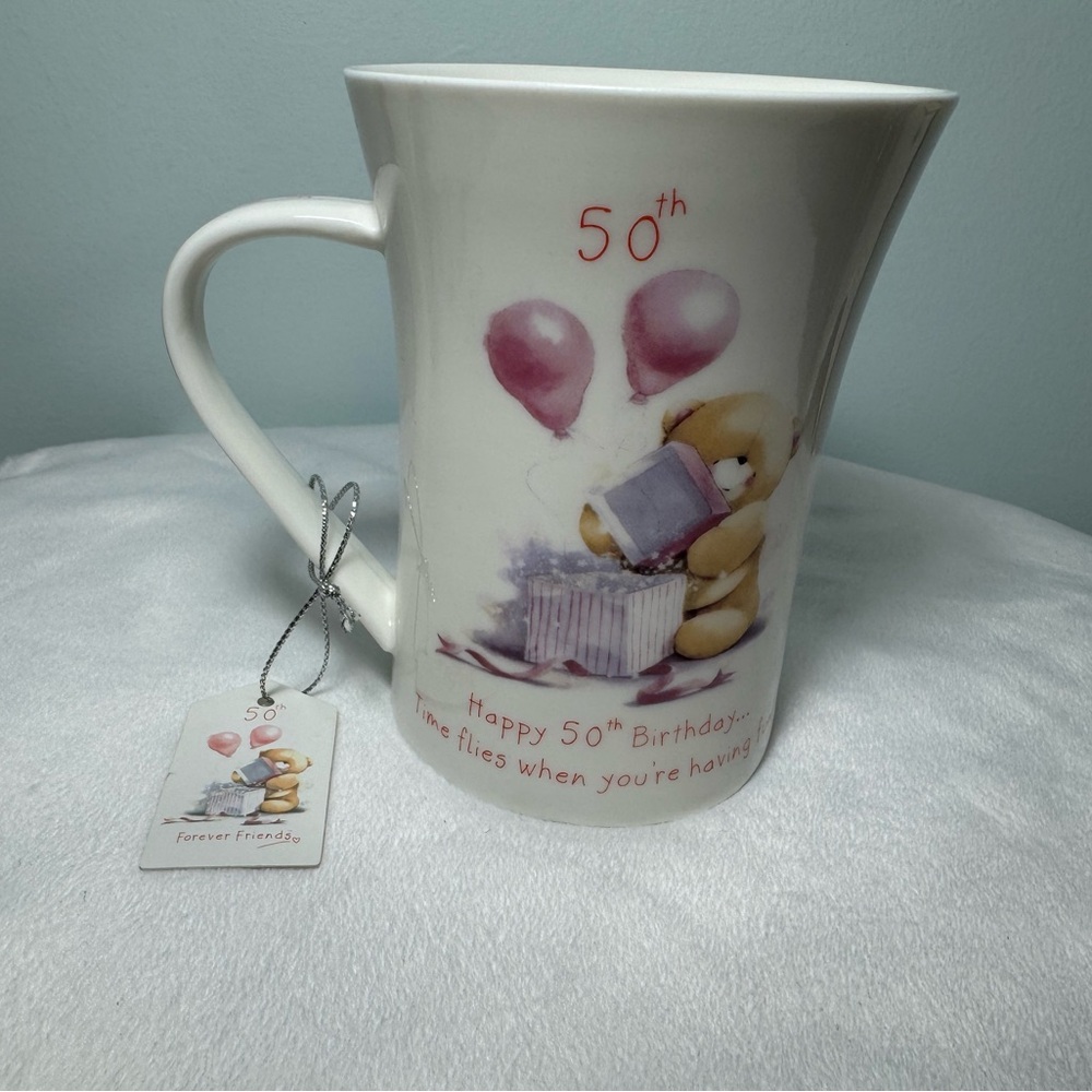 NEW Bear Forever Friends 50th Birthday 🎂 Mug